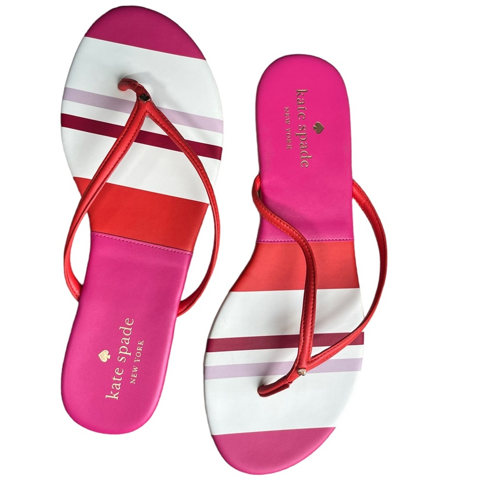 NWOT Kate Spade Cabana Flats Sandals Size 8